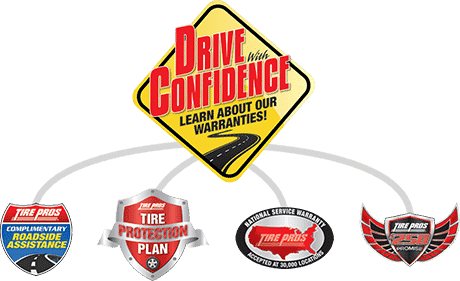 Drive with Confidence Logo | Chelsea Tire Pros